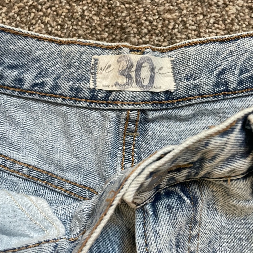 Free People Light Wash Bonita Distressed Jeans - Picture 3 of 6